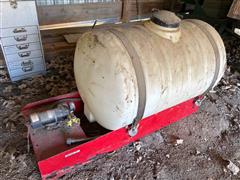 60 Gal Sprayer Tank w/ Electric Pump 