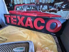 Texaco Plastic Sign Insert 