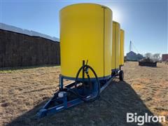 Poly Fertilizer Tanks W/Transport Trailer 