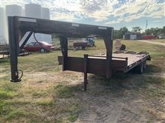 1980 Assembled T/A Flatbed Trailer 