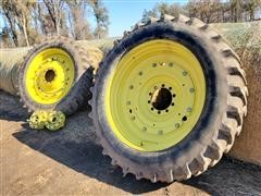 Firestone Radial All Traction Duals And Hubs 