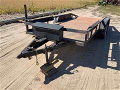 H&H 16' T/A Flatbed Trailer 