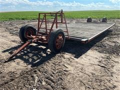 Tilt Bed Hay Sled 