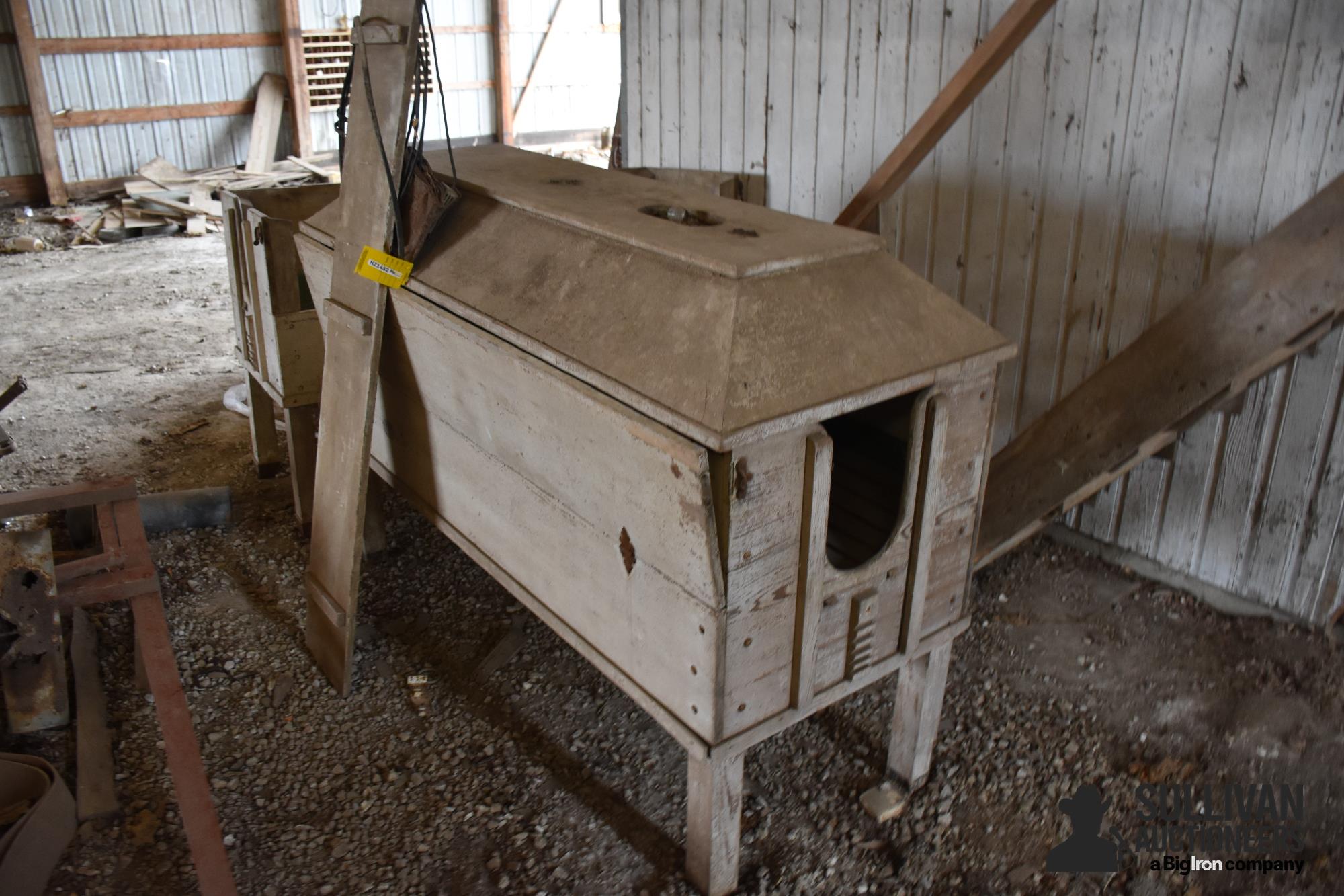 Antique Wooden Chicken Coops 