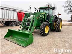 2006 John Deere 7820 MFWD Tractor W/746 Loader 