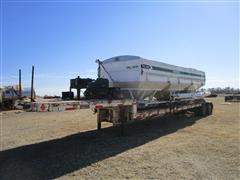 1977 Fontaine DPT-3 Willmar Side Shooter 24 T/A Dry Fertilizer Tender Trailer 