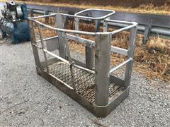 Aluminum Man Lift Cage 