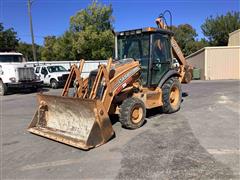 2008 Case 580 Super M 4x4 Loader Backhoe W/Extendahoe 