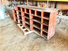 Wooden 8 Ft Shelving 