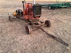 Allis-Chalmers Power Unit On Running Gear 