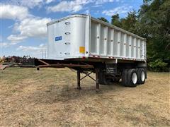 1988 Mate 29’ Aluminum T/A End Dump Trailer 