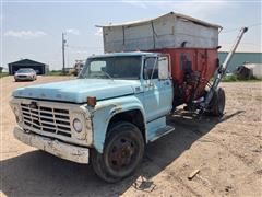 1974 Ford F600 S/A Seed Tender Truck 