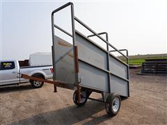 Wolles Mfg 10' Portable Cattle Loading Chute 