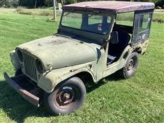 1953 Willys M38 A1 Jeep For Parts Only 
