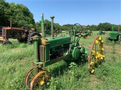 John Deere B 2WD Tractor 