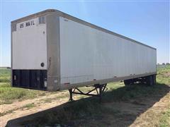 1987 Wabash 48’ T/A Enclosed Van Trailer 