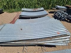 Grain Bin Galvanized Panel Sheeting 