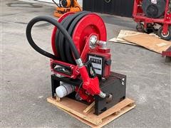 2022 Diesel Fuel Pump W/ Hose Reel, Hose, Meter & Nozzle 