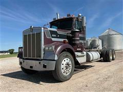 1982 Kenworth W900B T/A Cab Chassis Truck 