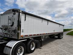 2012 Wilson DWH-500 41' Hopper Bottom T/A Grain Trailer 