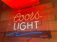 Coors Light Neon Sign 