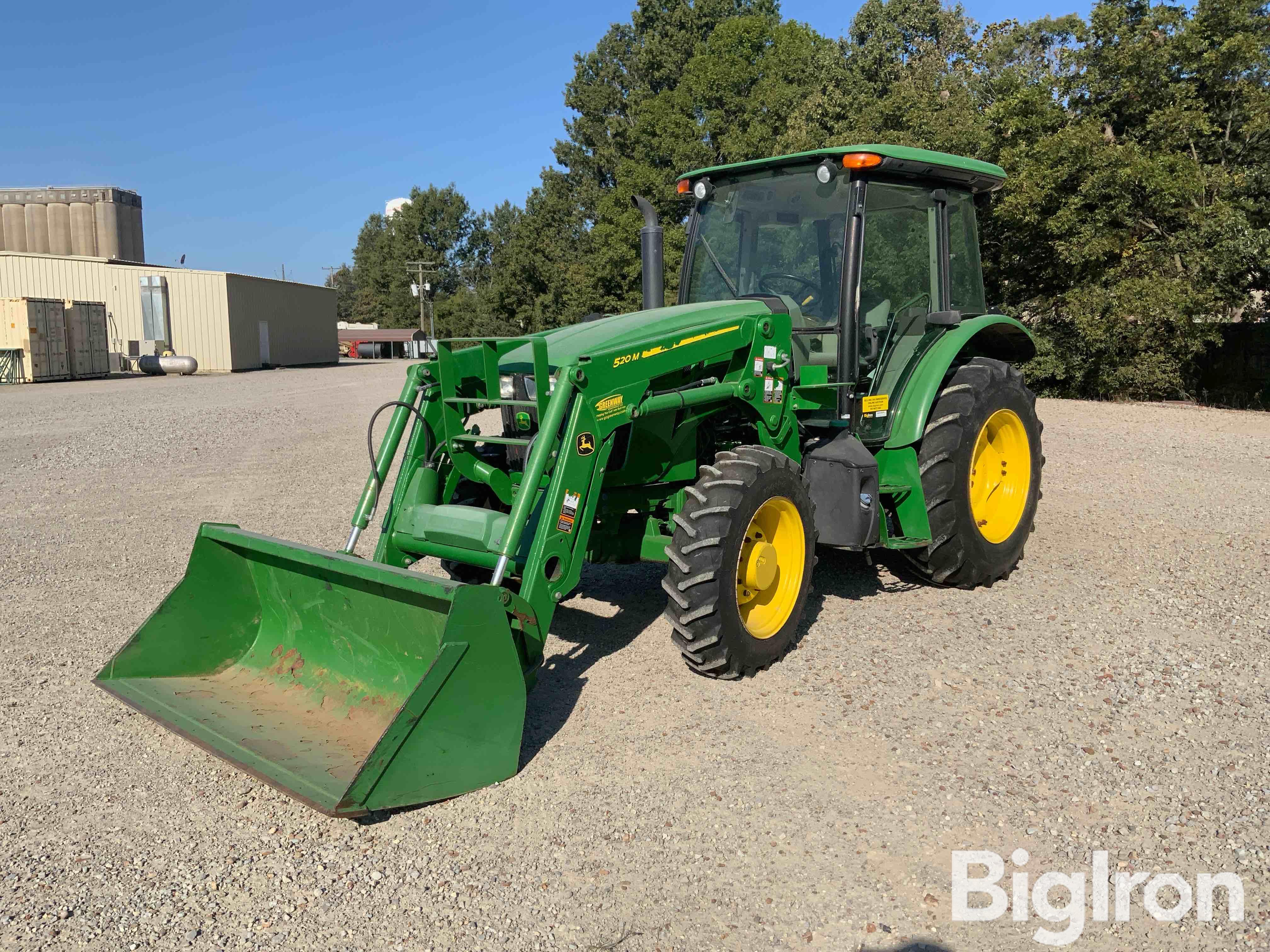 2018 John Deere 5100E Compact Utility Tractor W/Loader 