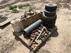 Antique Metal Buckets 