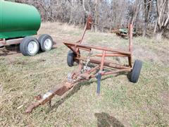 Shop Built Round Hay Bale Dolly 