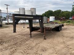 2002 Circle D T/A Flatbed Trailer 