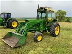 1970 John Deere 4020 2WD Tractor W/148 Loader 