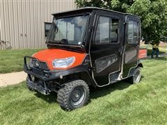 2017 Kubota RTV-X1140 Worksite 4x4 Crew Cab Diesel UTV 