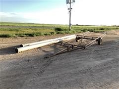 Irrigation Pipe Trailer & Pipe 