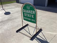 Quaker State Standing Sign 