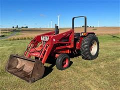 International 684 2WD Tractor W/2250 Loader 