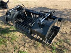 Brush Grapple Skid Steer Attachment 