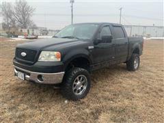 2006 Ford F150 XLT 4x4 Crew Cab Pickup 