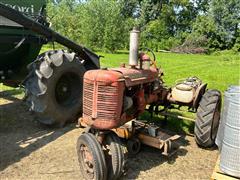 Farmall B 2WD Tractor & Mower 