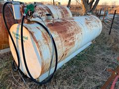 1000 Gallon Double Walled Steel Fuel Tank 