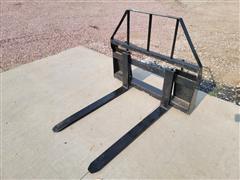 Pallet Forks Skid Steer Attachment 