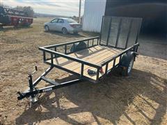 2021 Carry-On 5.5X10GWHDP S/A Utility Trailer 