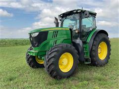 2012 John Deere 6210R MFWD Tractor 