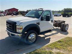 2009 Ford F550 XL Super Duty S/A Cab & Chassis 