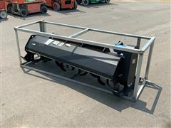 72" Rototiller Skid Steer Attachment 