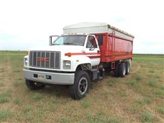 1993 GMC C7000 TopKick T/A Grain Truck 