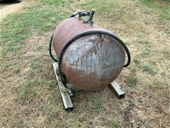 1962 Quality Steel W Propane Tank 