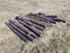 8' Wood Fence Posts 