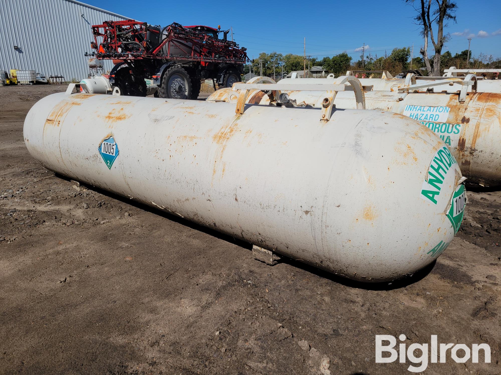 Trinity Steel De-Commissioned Anhydrous Tank 