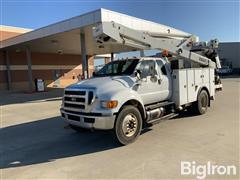 2013 Ford F750 S/A Bucket Truck 