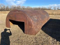 Homemade Calf Shelter 