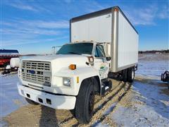 1991 Ford F800 Box Truck 